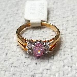 18kg gold electroplated ring